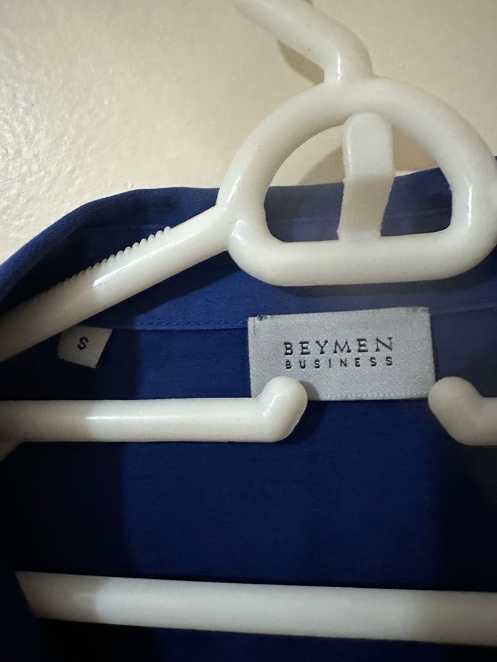 Beymen business koyu Mavi  Uzun Kollu Gömlek. - Görsel 2