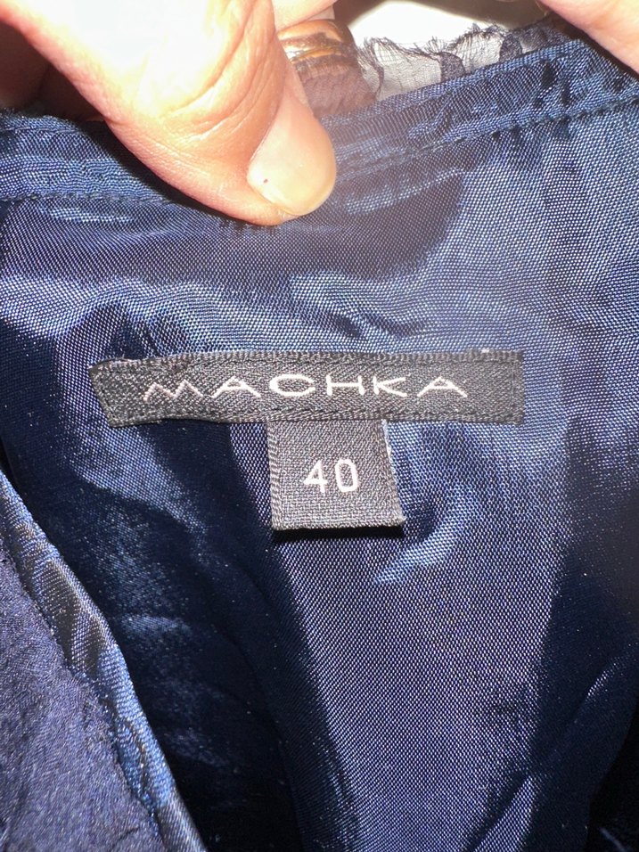 Machka lacivert elbise. - Görsel 3