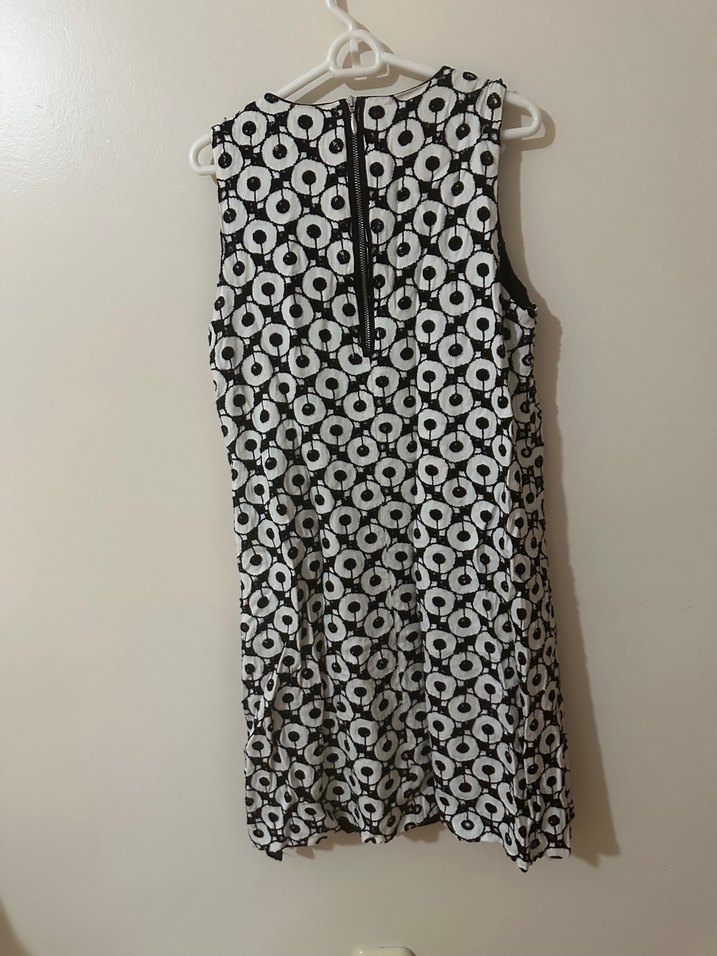 Zara siyah- beyaz elbise. - Görsel 2