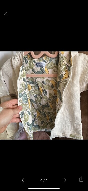 24-36 Ay Beden camel Renk hello baby keten ceket