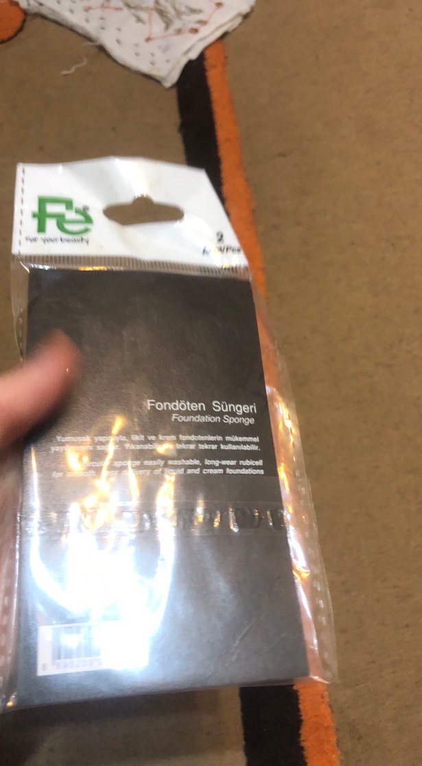 Beyaz Fondöten Süngeri 2'li Paket - Görsel 2