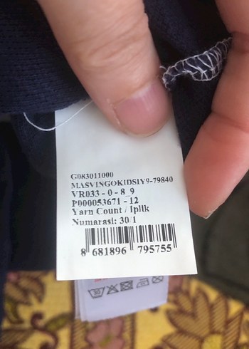 U.S Polo Assn. Renkli Çizgili Kısa Kollu Polo Tişört 8-9 yas
