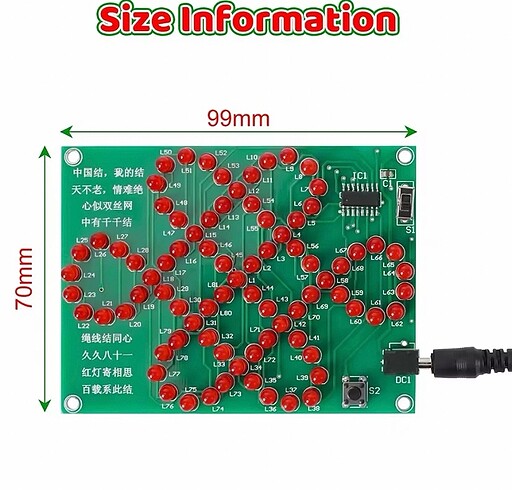  Beden led ışık