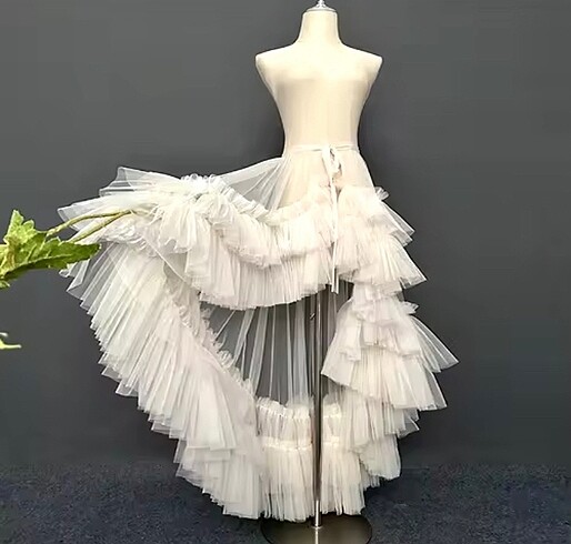 gothic lolita tül etek