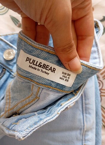 Çift renk pull&bear kot