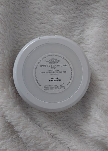 Beden missha 50 spf+ fondöten