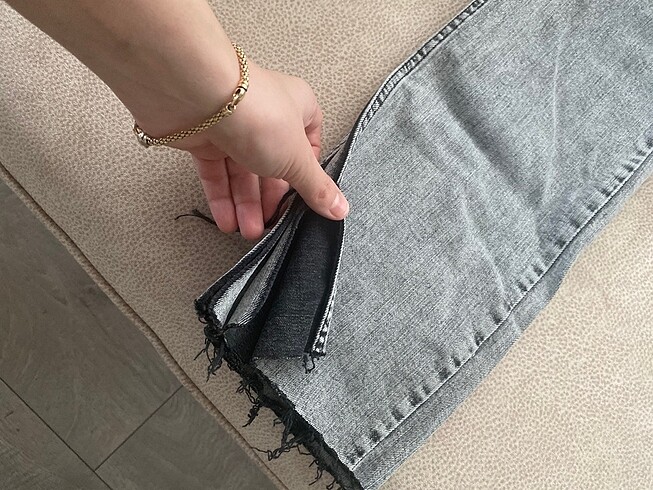 40 Beden gri Renk Trendyol milla jean