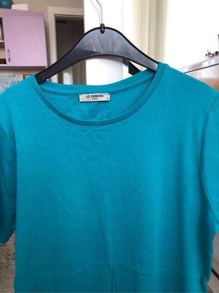 Lcw mavi tişört - Görsel 2