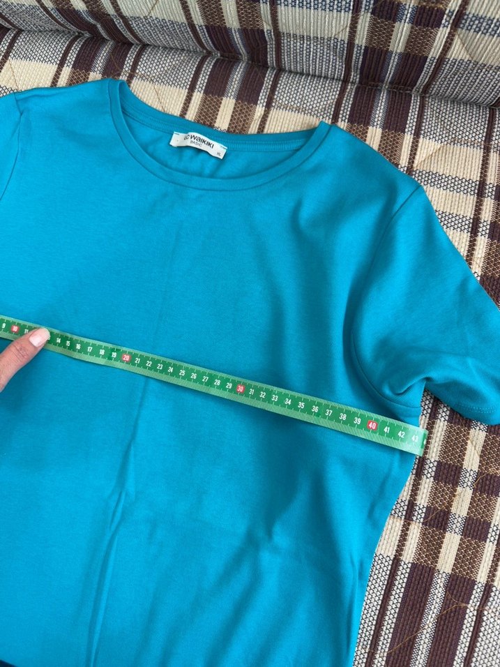 Lcw mavi tişört - Görsel 4