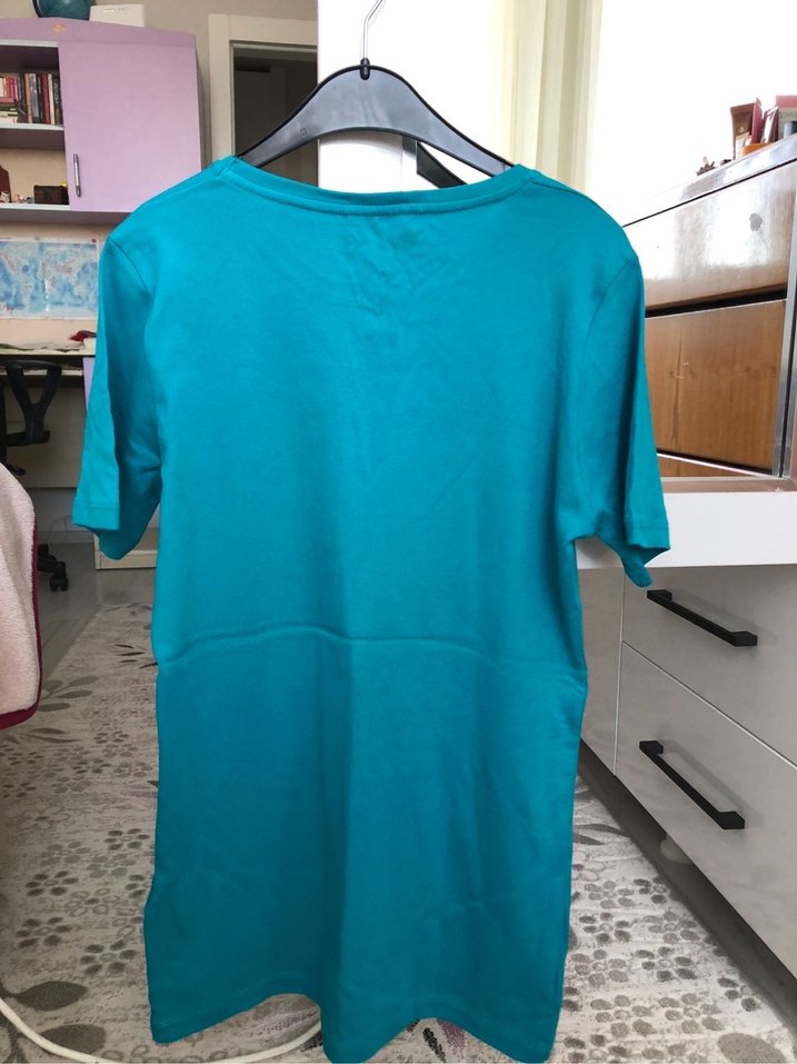 Lcw mavi tişört - Görsel 3