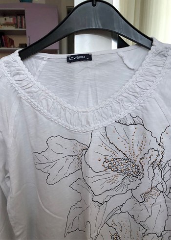 Lcw Beyaz Uzun Kollu Bluz - Görsel 5