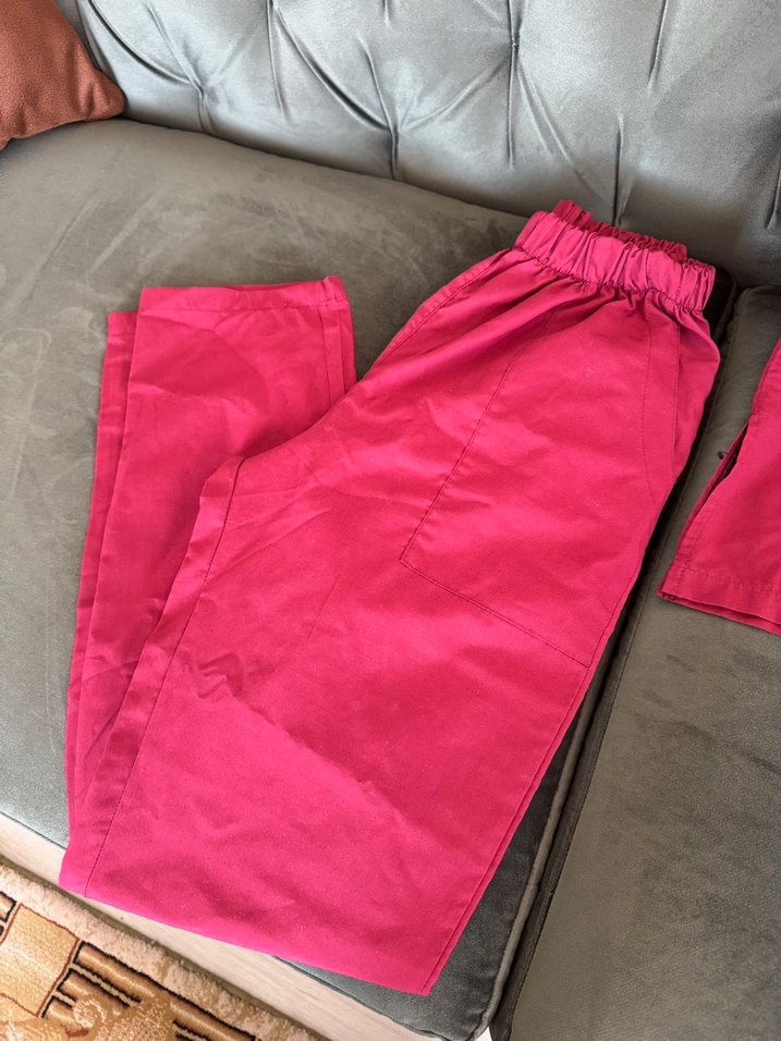 Bordo hemşire forması - Görsel 4