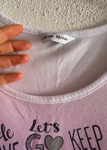 Kız Çocuk Pembe Baskılı Salaş Atlet - Görsel 3