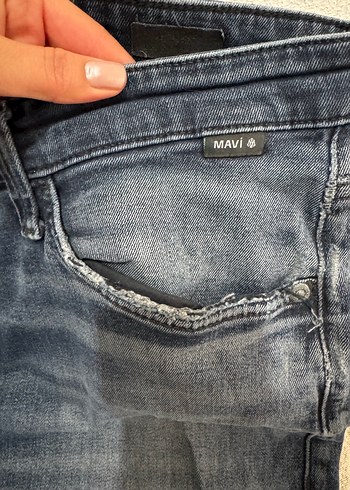 Erkek Mavi Bol Kesim Denim Jean - Görsel 3
