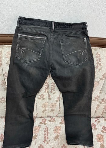 Siyah Erkek Kot Pantolon Normal Kesim - Görsel 6