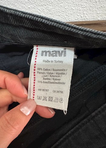 Siyah Erkek Kot Pantolon Normal Kesim - Görsel 3