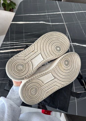 Beyaz Platform Topuklu Spor Ayakkabı kadın - Görsel 6