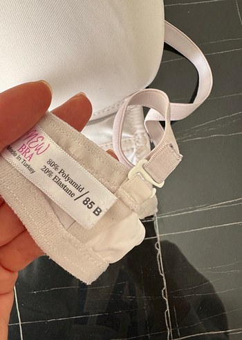 Minimalist Siyah ve Beyaz Sütyen Seti - Görsel 16