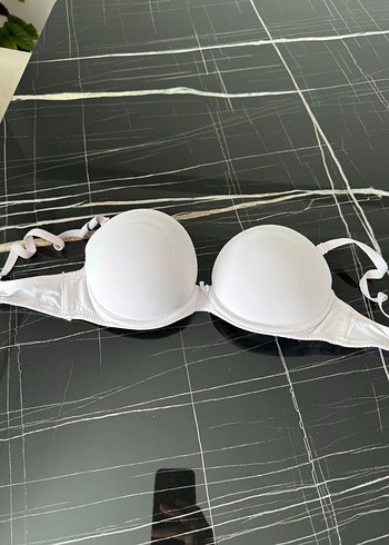 Beyaz Minimalist Sütyen - Görsel 2