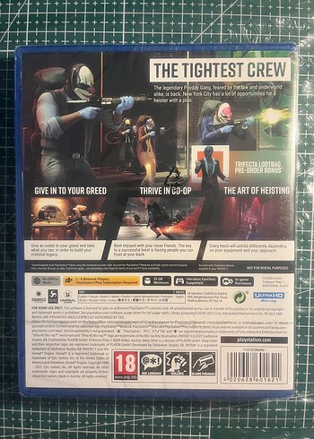 Payday 3 Day One Edition PS5 - Görsel 2