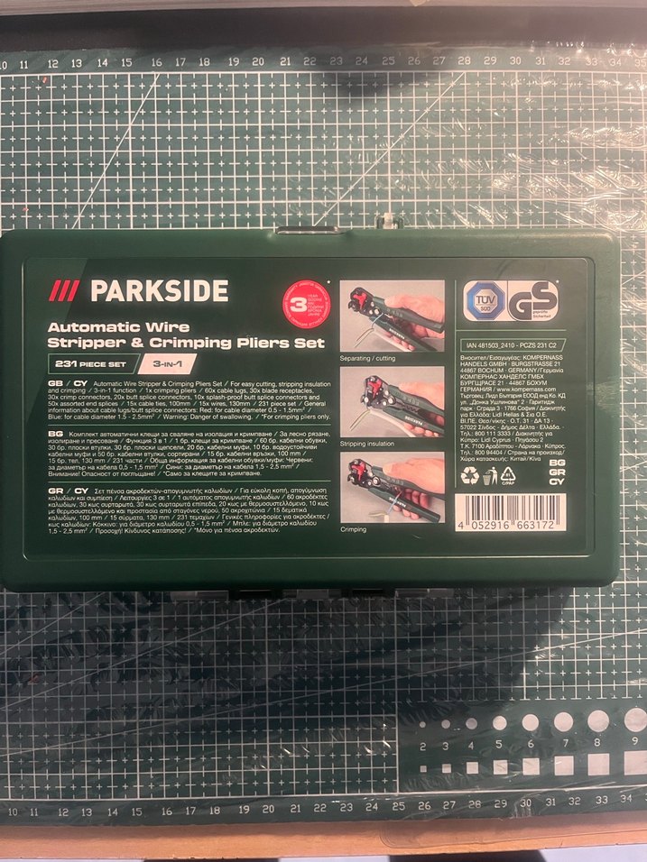 Parkside Kablo Soyucu ve Papuç Sıkma 3in1 - Görsel 2