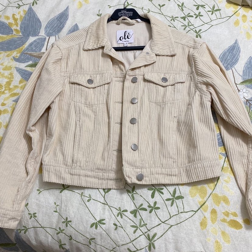 Bej Kadın Keten Ceket - Görsel 2