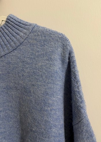 Mavi Kadın Kazak - Görsel 2