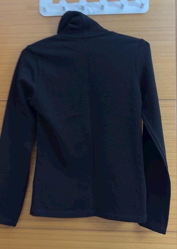 Siyah Kadın Balıkçı Yaka Kazak - Görsel 2