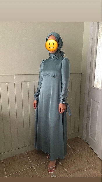 Diğer Saten elbise