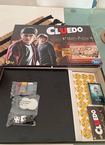 Cluedo Harry Potter oyun seti