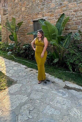 Mango Buruşuk Görünümlü Elbise