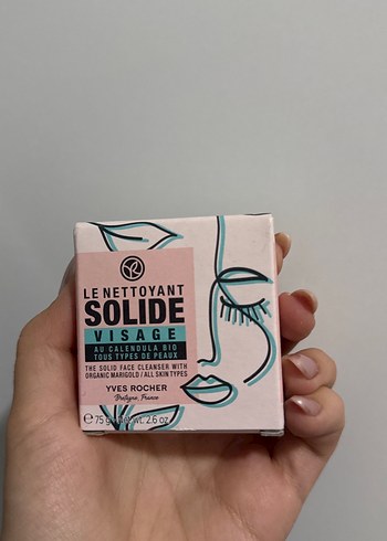 Yves Rocher Organik Kadife Yüz Temizleyici sabun