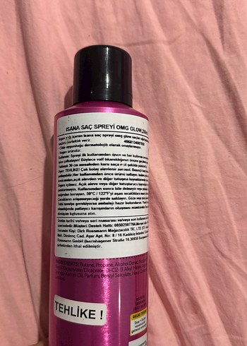 ISANA Oh My Gosh Glow Saç Spreyi - Görsel 4