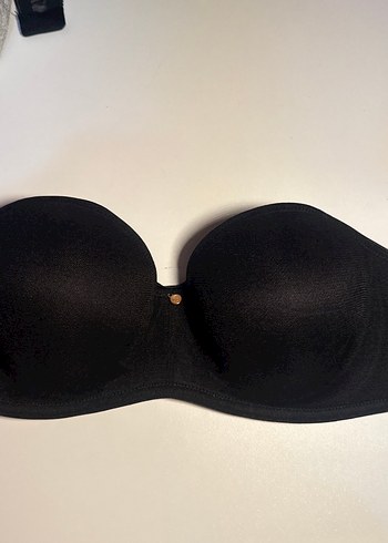 Siyah Minimalist  Sütyen 80C - Görsel 2