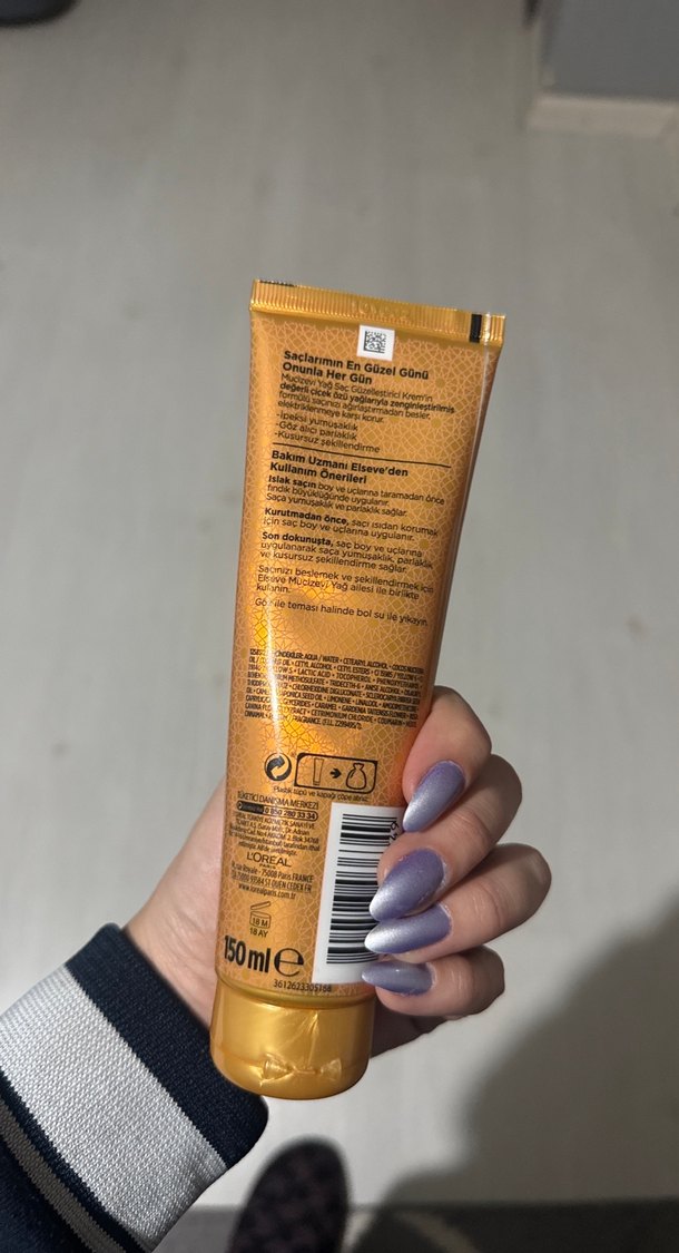 L'Oréal Elseve Mucizevi Yağ Saç Kremi - Görsel 2