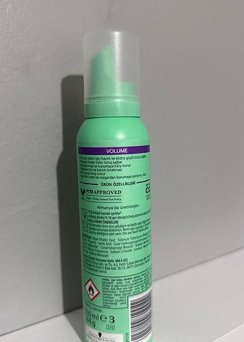 Schwarzkopf Taft Köpük Saç Spreyi Hacim 3 - Görsel 2