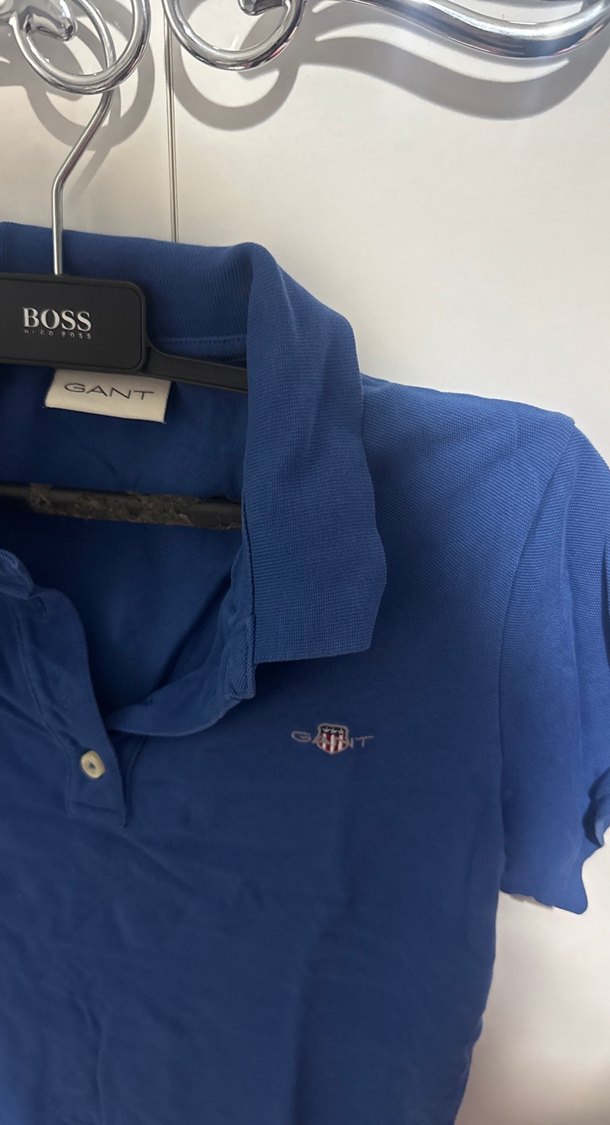 kadın Denim Polo Tişört gant - Görsel 2