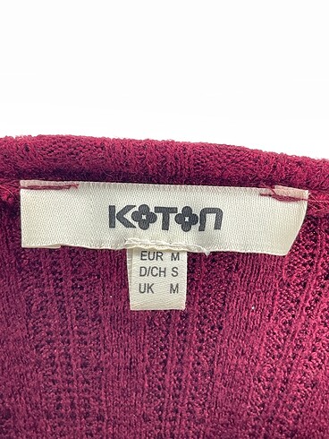 m Beden bordo Renk Koton Bluz %70 İndirimli.