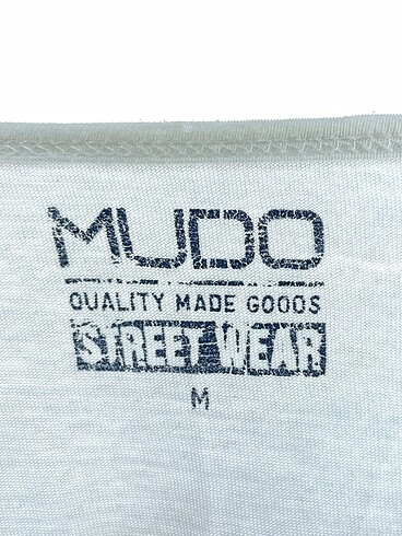 m Beden beyaz Renk Mudo T-shirt %70 İndirimli.