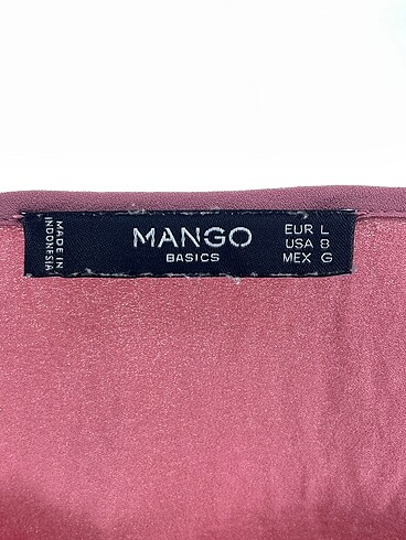 l Beden pembe Renk Mango Gömlek %70 İndirimli.