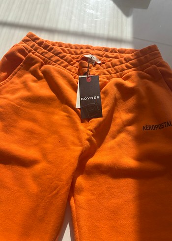 Turuncu Rahat Kesim Kadın Eşofman Altı - Görsel 3