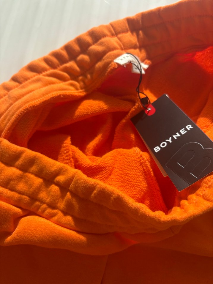 Turuncu Rahat Kesim Kadın Eşofman Altı - Görsel 4