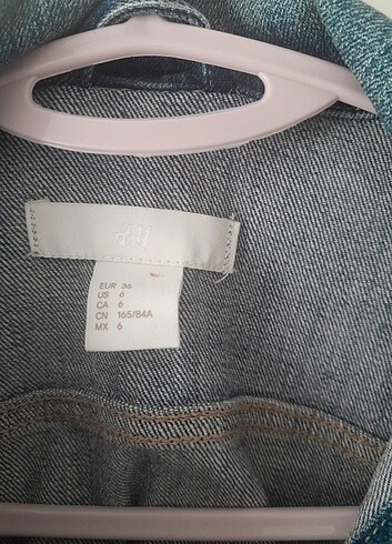 s Beden mavi Renk H&m kot ceket