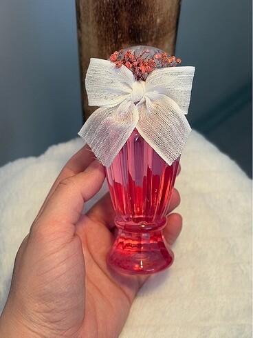 Plastik kristal şişede kolonya , hediyelik - Görsel 2