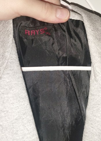 Kapüşonlu Siyah Deri Ceket - Görsel 6