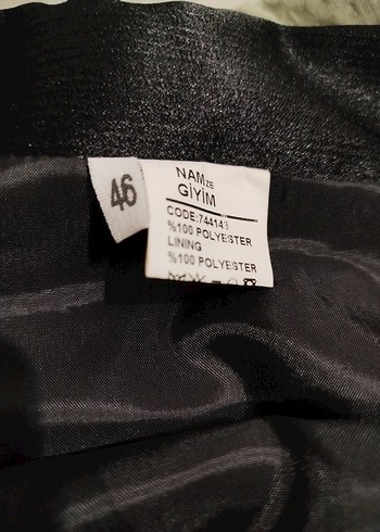 Diğer Siyah Drapeli Uzun Kadın Etek