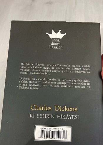  Beden İki Şehrin Hikayesi - Charles Dickens