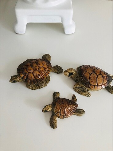 HomeSweetHome Üçlü Kaplumbağa ailesi yurt dışından yeni aksesuar...