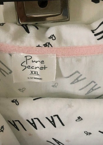 LCWaikiki Baskılı Beyaz Hamile ve rahat sevenler için XXL/ beden - Görsel 4