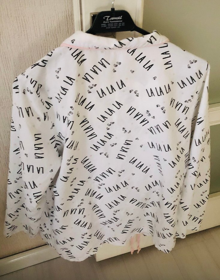 LCWaikiki Baskılı Beyaz Hamile ve rahat sevenler için XXL/ beden - Görsel 2